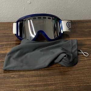 PBR Pabst Blue Ribbon Air Blaster Ski Snowboard Goggles Blue